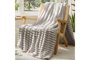 Vielit Gosig filt, fluffig, ultramjuk gosig filt, 150 x 200 XL-lätt, ventilerande levande & gosiga filtar, överkast och soffö