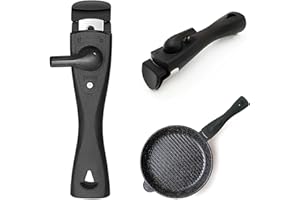 FZYCOM Poignée Amovible pour Casseroles et Poêles, Poignée Casserole Universelle, Poignée Ergonomique Anti BrûLure, Anti BrûLure Poignée Amovible, Poignées pour Casseroles et Poêles