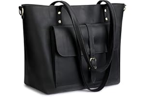 S-ZONE Damska torebka z prawdziwej skóry w stylu vintage duża torebka na ramię torebka do pracy