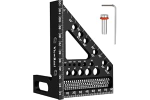 3D-Gehrungswinkel Multifunktionell 22,5-90 graders vinkelmått Aluminiumlegering Högprecisions layout-mätverktyg Anslagsverkty