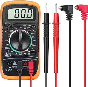 DIGIFLEX Volt Testing Digital Multimeter Voltmeter Ammeter AC DC Meter OHM for DIY