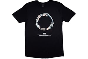 Rock Off officially licensed products Oasis Definitely Maybe Tambourine T Shirt