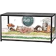 BUCATSTATE Hamster Cage Metal 2.0 - Small Animal Habitats Large Stackable with Deep Burrow Easy Install 100 * 50 * 52.5cm for Dwarf Syrian Hamster, Guinea Pig, Gerbil, Reptiles