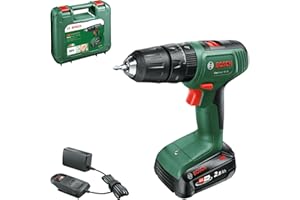 Bosch Cordless Combi Drill EasyImpact 18V-38 (1x Battery 2.5 Ah; 18 Volt System; in Carrying case)