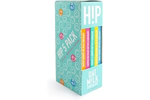 H!P CHOCOLATE H!P Vegan Chocolate Bar Library Pack - plant-based, oat milk chocolates hip, christmas gift