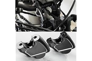 WOOGA Motorcycle Modified Parts Handlebar Risers 45mm Height Mount Clamp Kit 25mm backward Compatible with Ho&nda Rebel CMX 1100 CMX 500 CMX 300 CMX 250 Accessories 2017-2024