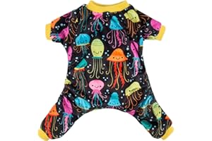 CuteBone Piżama dla psa meduza odzież dla psów kombinezon dla psa ubrania dla zwierząt piżama P80S