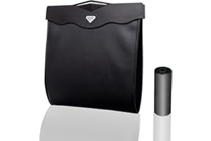 Indrnif Auto Mülltüten für den Autorücksitz Magnetische Auto-Mülleimer mit 1 Rolle Müllsäcken Auto-Rücksitz Fahrzeugmüllbehälter, Mehrzweck Hängend Auto-Mülltüten für Auto, Küche, Büro