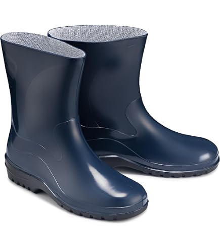 SWZEC Bottes De Pluie Homme Et Femme Courtes - Chaussures De Jardinage Imperméables Antidérapantes 36-45