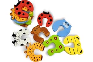 KYNIOG Pack of 14 Door Safety for Children - Door Finger Guards for Baby Finger Protection - Foam Door Stoppers to Prevent Getting Locked