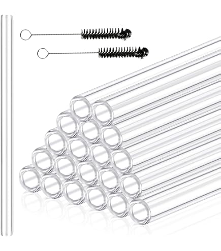 Tubi In Vetro Pyrex Per Soffiatura, 10 Pezzi, Diametro 12 Mm (8 Mm Interno), Colore Blu