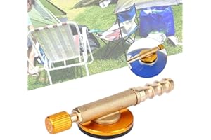 FOXCUP BLLBOO Adapter kuchenki kempingowej - przełącznik bezpieczeństwa kuchenki gazowej nadmuchiwany adapter zaworu płaski cylindryczny przełącznik sterowania adapter