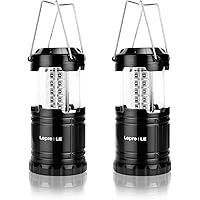 LEPRO Camping Laterne, 2er Set 30 LEDs Batteriebetrieben Campinglampe, Faltbare Camping Hängelampe, geeignet für Angeln…