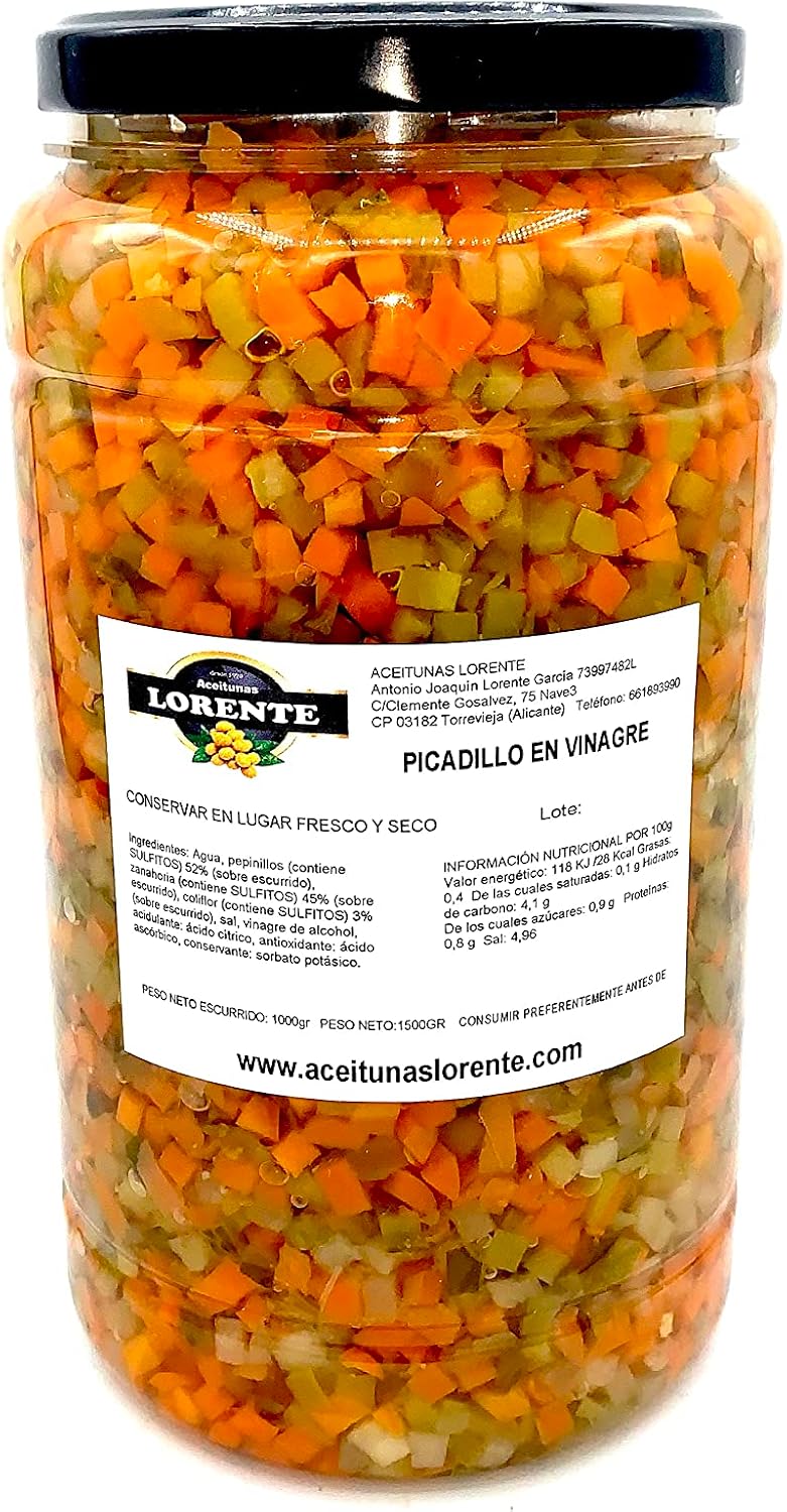 Picadillo para Ensaladilla (en Vinagre) (1 Kg.)