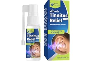 Ninnyi Tinnitus Relief Spray, Tinnitus Ear Aid Spray for Ringing Ears, Reduce Ear Noise Hearing Loss
