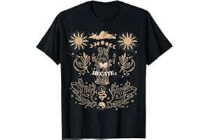 TRIPLE MOON GODDESS HECATE TAROT CARD WICCAN PAGAN Tarjeta de tarot de triple luna diosa Hecate Wiccan Pagan Witch Camiseta