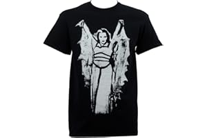 Rock Rebel The Munsters Men's LilyBat Wing T-Shirt Black