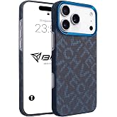 Babilden iPhone 17 Pro / 18 Pro İ&ccedil;in Magsafe İle Uyumlu Kablosuz Şarj Destekli Karbon Fiber ArmorAir Şok Emici Darbe Korumalı