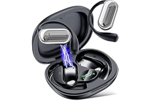 EUQQ KI Übersetzer Kopfhörer Bluetooth 6.1 4-in-1 Echtzeit Übersetzungskopfhörer 144 Sprachen 50 Std Spielzeit Sprachübersetzer Kopfhörer mit App Live Übersetzung Ohrhörer für Business,Reisen,Studie