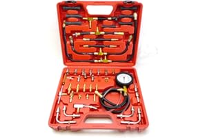 MEKANIK Fuel Injection Compression Pressure Test Meter Gauge Universal Tool Set