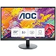 AOC E2270SWHN - 22 Inch FHD Monitor, 60Hz, TN, 5ms, Vesa 100 x 100, Tilt, Multimedia monitor (1920 x 1080 @ 60Hz, TN, 5ms, HD
