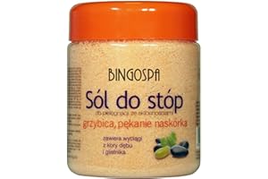 Sale per infezione da fungo, fessure del piede dell'atleta tra le dita dei piedi 550 g BINGOSPA