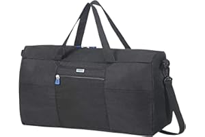 Samsonite Global Travel Accessories - Faltbare Reisetasche S, 55 cm, Schwarz (Black)