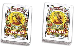ZEWOOL Pack 2 barajas española 40 Cartas fournier