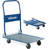 Buy 150kg Capacity Steel Foldable Platform Trolley