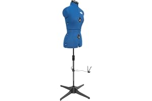 Clarie Schneiderpuppe Tailormaid A Saphirblau mit 8 einstellbaren Elementen