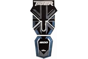 ‎RESIN BIKE Resin Bike Aufkleber für Motorrad Kompatibel mit Triumph Tiger 1200 2018-2019 Matt Marine. Tankabdeckung vor Stößen und Kratzern. 3D-Harzklebstoff Hergestellt in Italien - Stickers