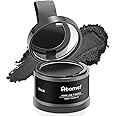 Kitssential® Natural Hairline Powder, Hair Shading Sponge Pen, Hairline Shadow Powder Stick, Quick Root Touch-Up Eyebrow Stamp Root Cover Up Hairline Powder Black Root Touchup(Black) (POWERFULL MODEL)