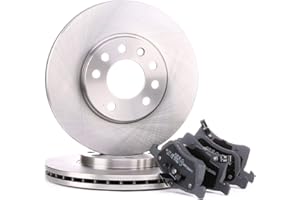 RIDEX 3405B0012 Kit de discos de freno y pastillas Eje delantero sin buje de rueda ventilado