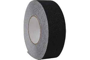 Guuzi Antisliptejp 5cm × 20m Halkfritt Bästa Grepp, Friktion, Slipande Lim för Trappor, Säkerhet, Slitbanesteg, Inomhus, Utom