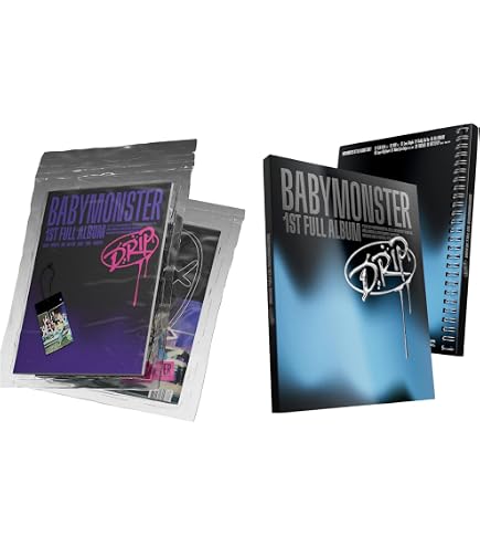 BABYMONSTER - DRIP 1st Full Album (BINDER ver.) : Amazon.co.uk