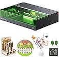 xTool S1 10W Enclosed Engraver Machine, Cutter and Engraving Machine for Home Craft DIY, 0.06 * 0.06mm Compressed Spot, Auto-Focus, 498 * 319, Precise Engraving on Wood, Metal, Acrylic, Leather