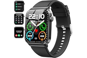 MATAST Smart Watch for Men Women, Smart Watches Answer/Make Calls, Fitness Watch with Heart Rate/Sleep Monitor, 100+ Sport Activity Tracker Step Counter, IP68 Waterproof Fitness Tracker for Android iOS