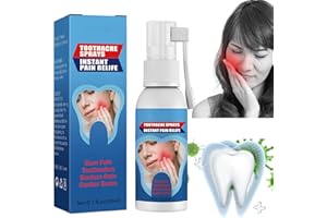 GNAUMORE Toothache Relieving Spray,Instant Teeth Treatment Relief Toothache Sprays,Freshen Breath and Improve Oral Health,Teeth Treatment Relief Toothache Muscle Pain Sprays Remedies Teeth