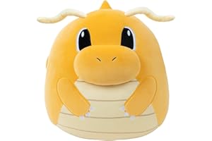 Squishmallows Original Pokémon 14-Inch Dragonite Plush - Add Dragonite to your Squad, Ultrasoft Stuffed Animal Medium Plush, Official Kelly Toy Plush