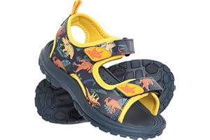 Mountain Warehouse Sand Kids Sandals - Comfortable Footwear with Cushioned Footbed, Touch Strap Fastening For Boys & Girls - For Spring Summer, Beach, Walking & Outdoors