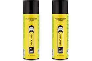 MP PRODUKT Innotec Paint Stripper Spray – Highly Effective Paint Remover for Wood, Metal, Stone and Concrete – Easy to Use – Paint Stripper – Graffiti Remover – Pack of 2