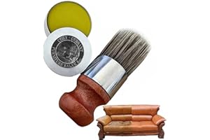 FSYKBT Wise Owl Furniture Salve & Brush, Furniture Salve, 1 PCS Set Furniture Salve Leather Conditioner Restorer & Polish Leather Furniture Salve for Protect Furniture