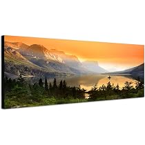 Sinus Art Wandbild, 120x80 Cm, Fotoleinwand, Sepia-Druck, Motiv: Natur, Berge, Karpaten