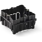 FAMATEL &ndash; Universal recessed box for mechanisms | IP30 | 66 x 66 mm | Unit | Easy assembly