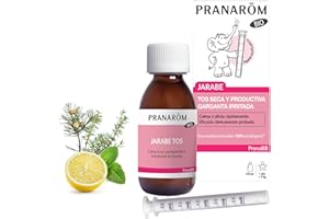 PRANAROM PRANARÔM - Pranabb - Jarabe Para La Tos Orgánico - Calma La Tos - Reduce Los Despertares Nocturnos - Dispositivo Médico - 120ml