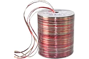 MOREX RIBBON Präsent 138-619 Rafia-Pearl Multicolore - Rotolo di Rafia (per Decorare, 50 m), Vari Colori