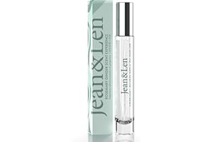 ‎JEAN & LEN Jean & Len Scent Experience Rosemary & Ginger, Eau de Toilette mit Rosmarin & Ingwer Duft, praktisches mini parfum, ideal für unterwegs, hochwertiger Glas Flacon, 10 ml