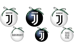 JUVENTUS Juve - Set di 3 palline di Natale Juve