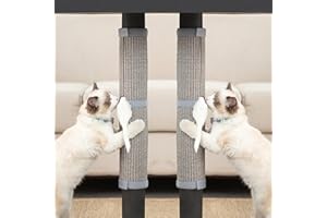 JANYOO 2 sztuki mata chroniąca przed zadrapaniami dla kotów, ochrona mebli, nogi stołu, drapak dla kotów, kota, drapaka, mata do drapania dla kotów, na sofę, deska do drapania, 50 x 25 cm (kolor szary)