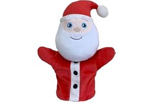 The Puppet Company - My First Christmas Puppet - Santa Claus/Father Christmas Hand Puppet Suitable From Birth - PC003830,Red31cm x 16cm x 7cm